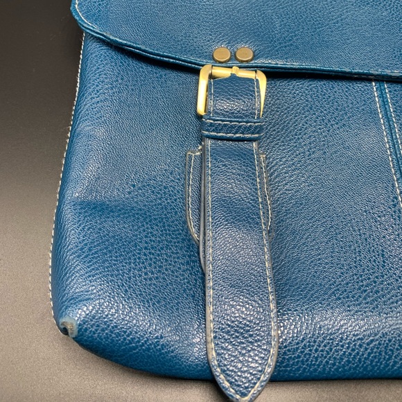 Faux leather satchel bag - Picture 14 of 15